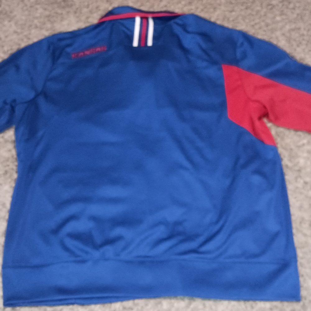 Adidas Climawarm Kansas University Jayhawks Warm Up Jacket Shorts Men's College - Picture 4 of 9